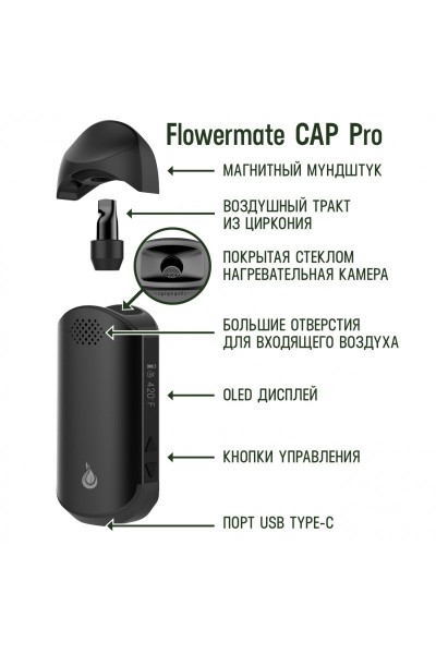 Вапорайзер Cap Pro Black